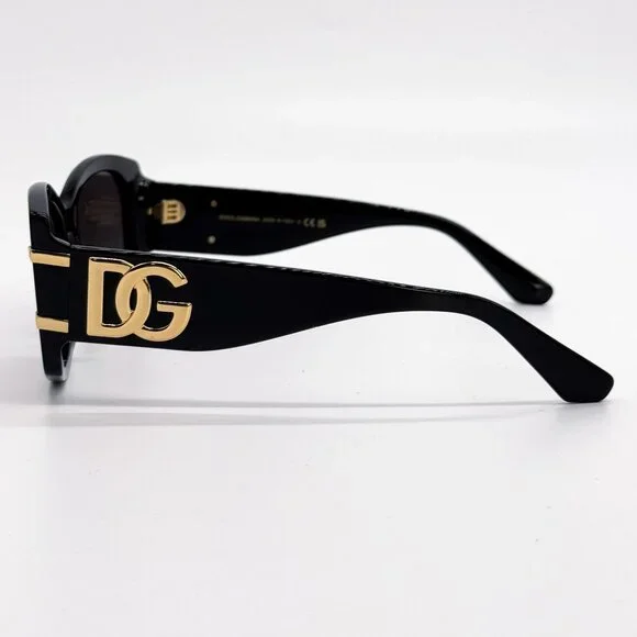 NEW DG4501 501/8G DOLCE&GABBANA GOLD SHIELD SUNGLASSES DG4501 - Picture 6 of 10